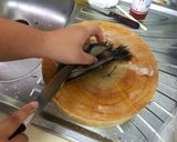 รูปขั้นตอนการทำที่ 2 ของ ข้าวผัดเขียวหวานปลาสลิดฟู