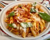 Penne rigate tonhalas-paradicsomos szósszal recept fázis 3 fotója