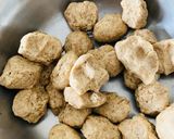 A picture of step 4 of Wheat flour farsi puri.
