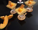 عکس مرحله 6 از دستور دسر طالبی بستنی 🍈🍸😋