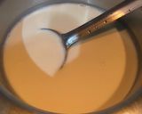 A picture of step 2 of Nolen Gur Payesh / Jaggery Rice Pudding.