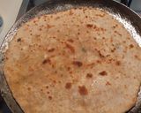A picture of step 3 of Aloo Pratha (Potato Stuffed Flat Bread).