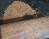 A picture of step 1 of Masala lassi (salted).