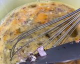 Une image de l'étape 1 de Omelette roulée au fromage.
