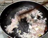 A picture of step 8 of Dhaba style matar masala.