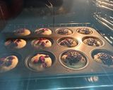 Foto del paso 3 de la receta Muffins de avena, plátano 🍌,manzana 🍎 y chocolate 85%🍫