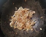 A picture of step 6 of Bhindi Karahi.