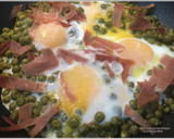 Foto del paso 2 de la receta: Colchón de arvejas con huevo