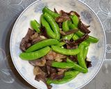 甜豆炒木耳的食譜步驟3照片