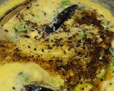 A picture of step 5 of Gujarati thali (Dinner thali).