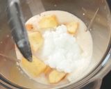 A picture of step 2 of Honey Apple Curd Smoothie (Honey & Elaichi Infused Apple Lassi).