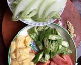 Hình bước làm 1 của món Canh chua tôm