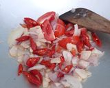 Foto langkah ke 2 dari resep Tumis Asam Manis Daging Sapi.