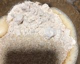 A picture of step 2 of Brown rice oat orange pancakes.
