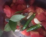 A picture of step 1 of Tomato-Garlic Poori🥰.