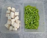 Foto langkah ke 1 dari resep Tumis Buncis Tahu.