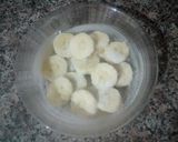 Une image de l'étape 1 de Crumble banane.