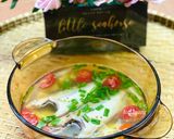 Hình bước làm 4 của món Canh Cá Hường Nấu Ngót