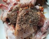 Gambar langkah 1 resipi Ayam Black Pepper.