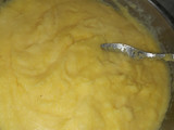 Polenta con salsa de carne