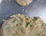 A picture of step 2 of Kurkure chutney bombs.