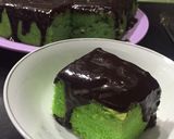 Foto langkah ke 13 dari resep Bolu Pandan Coklat Manado.