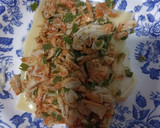 Foto del paso 7 de la receta: Lasaña de pollo y pimiento sin lactosa