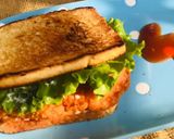 A picture of step 4 of Chicken fillet Sandwich.