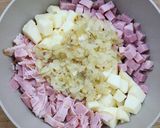 Foto del paso 1 de la receta: 🥧Tarta de jamón, panceta y muzzarella 🥧