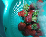 Foto del paso 1 de la receta: Batido de fresa ❤️🍓🍓🍓