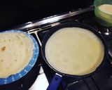 Foto del passaggio 3 della ricetta Crepes con ripieno cremoso vegetariano (+1 versione per i bimbi)