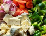 কড়াই পনির(Kadhai paneer recipe in Bengali) রেসিপির ধাপ 2 ছবি