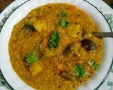A picture of step 9 of Quinoa bisi bele bhat.