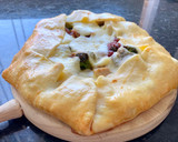 Foto del paso 6 de la receta: Galette de pollo, brócoli y queso de arzua