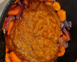 Foto del paso 3 de la receta: Ñoquis con pollo en salsa de cebolla y zanahoria