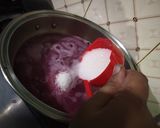A picture of step 3 of Pomegranate Syrup.