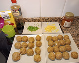 Foto del paso 2 de la receta: Albóndigas de pollo teriyaki en airfryer
