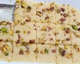A picture of step 7 of Burfi.