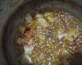 A picture of step 1 of Veg pulao.