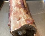 A picture of step 2 of Beef marrow bone toast starter #cookeverpart.