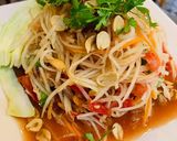 Hình bước làm 3 của món Gỏi đu đu thái lan