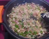 Foto del paso 2 de la receta Habas con bacalao y patatas paja