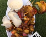 A picture of step 5 of Potato kebab.