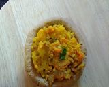 A picture of step 4 of Stuffed Sattu Parathas.
