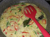 Gulai udang, buncis & kentang