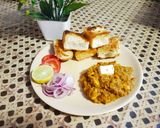 A picture of step 6 of Pav Bhaji.