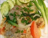 รูปขั้นตอนการทำที่ 7 ของ ข้าวผัดสันคอหมูสไลซ์ เมนูเด็กกินได้