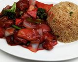 A picture of step 14 of Arroz Chaufa.