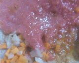 A picture of step 11 of Three coloured Rice.