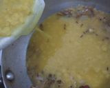 A picture of step 4 of Toor daal fry.